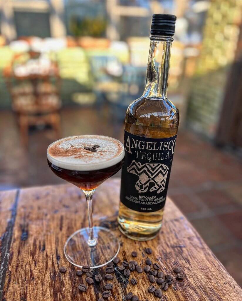 new & improved espresso martini
angelisco reposado . mr black coffee liqueur . agave .